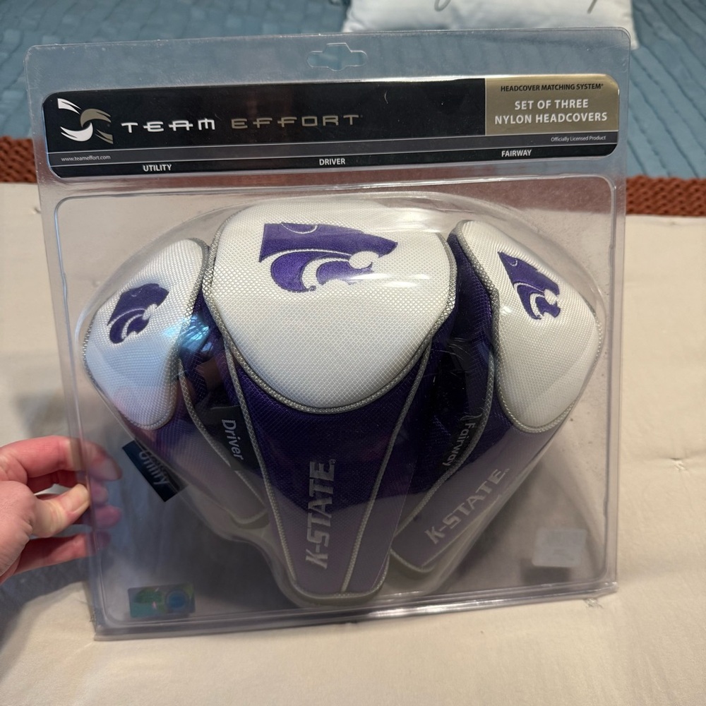 K-State Golf Club Headcovers Set